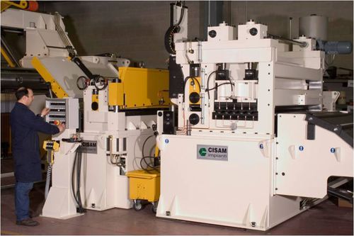 Línea de alimentación para acero de alta resistencia - CISAM IMPIANTI s.r.l. Press Feeding Equipment - para la industria del automóvil