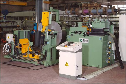 Línea de alimentación para flejes de acero magnético - CISAM IMPIANTI s.r.l. Press Feeding Equipment