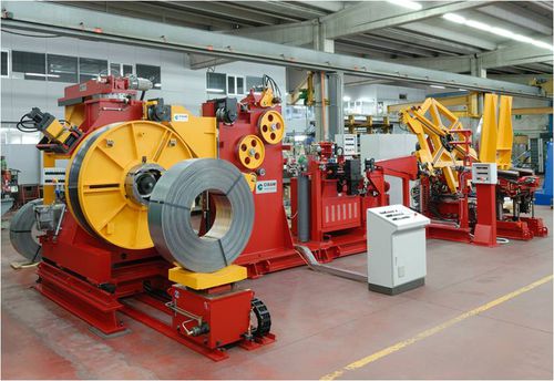 Bobinadora de cinta - CISAM IMPIANTI s.r.l. Press Feeding Equipment - automática