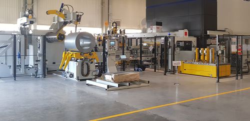 Línea de alimentación compacta - CISAM IMPIANTI s.r.l. Press Feeding Equipment