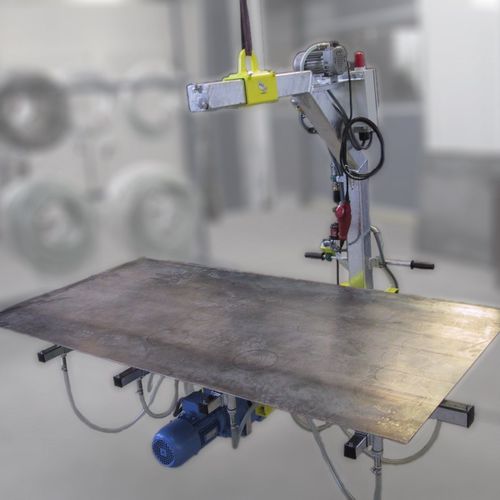 Elevador de ventosas para placa de vídrio - AERO-LIFT - para chapas / para planchas de madera / eléctrico