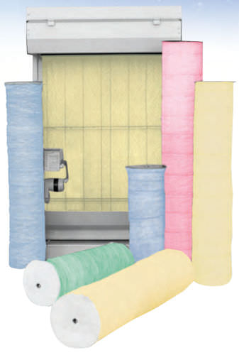 Materia filtrante de fibra - Roll-O-Mat series - AAF International - de polvo / para filtros en rollo