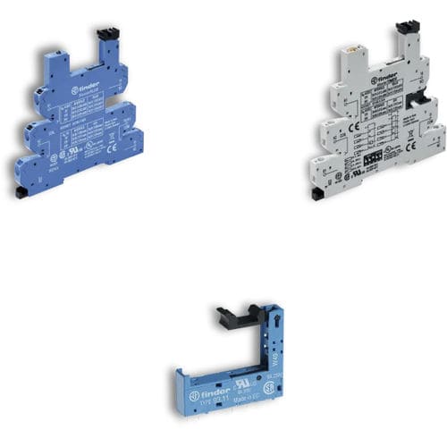 Ficha para relé electromecánica - 93 series - FINDER S.p.A. con unico socio - para circuito impreso