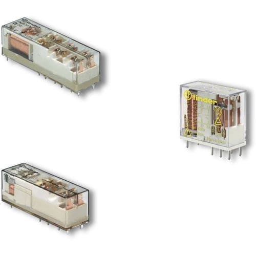 Relé electromecánico con contactos guiados - 50 series - FINDER S.p.A. con unico socio - AC / 2NA/NC / PCB