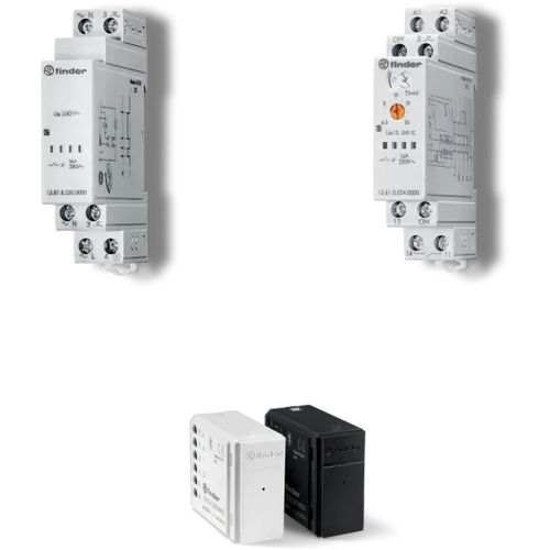 Telerruptor electrónico - 13 series - FINDER S.p.A. con unico socio - en riel DIN