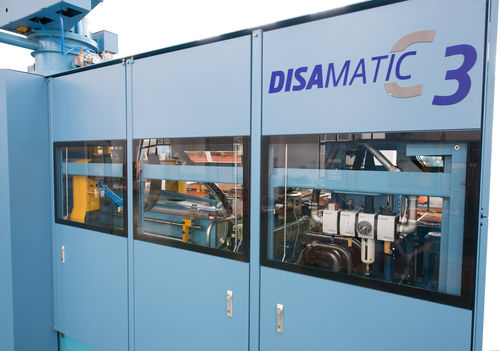 Moldeadora de con arena - DISAMATIC C - DISA - vertical