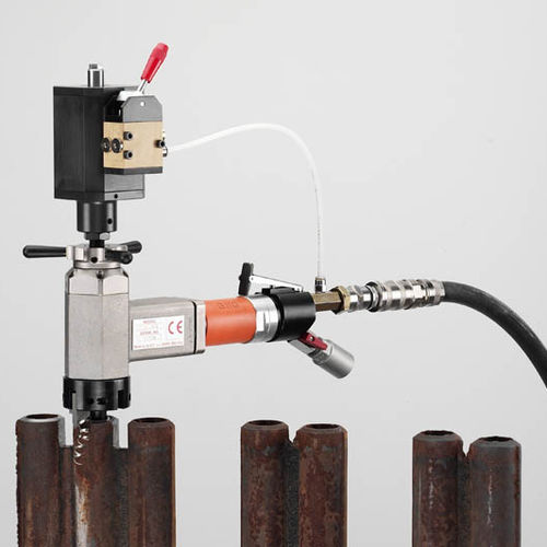 Achaflanadora eléctrica - MINI K - G.B.C. Industrial Tools S.p.A. - neumática / portátil / para tuberías