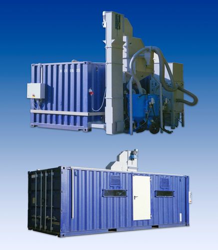 Cabina de chorro de arena automática - Gläsner Sandstrahl Maschinenbau GmbH