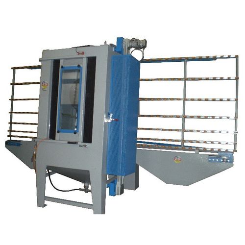 Cabina de chorro de arena con inyector - GSK - Gläsner Sandstrahl Maschinenbau GmbH - automática / con transportador