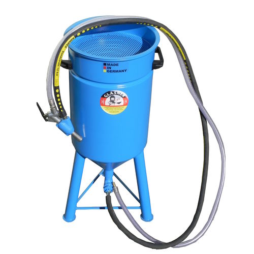 Microarenadora de aspiración - JUNIOR 40 - Gläsner Sandstrahl Maschinenbau GmbH - manual