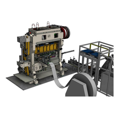 Prensa hidráulica - H&T ProduktionsTechnologie GmbH - de embutido profundo / de corte / para bandas de metal finas