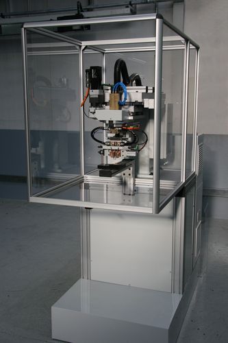 Robot cartesiano - TECHNAX - 4 ejes / de soldadura por puntos