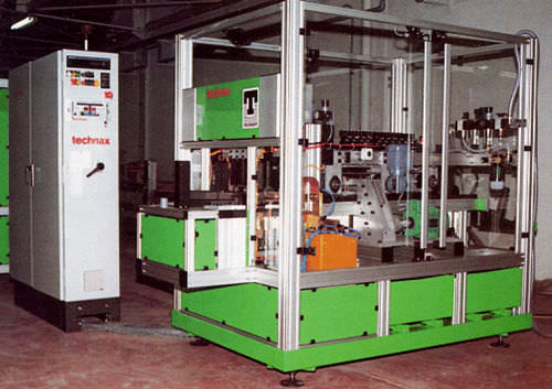 Máquina de producción de marcos metálicos - TECHNAX - automática