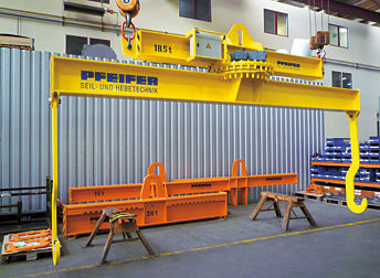 Balancín de elevación monorriel - Pfeifer - horizontal / pivotante
