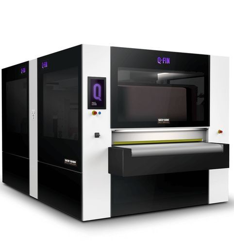 Máquina de acabado de desbastado - SER1500 - Q-Fin Quality Finishing Machines - rectificadora / de acabado / de estantería de ángulos
