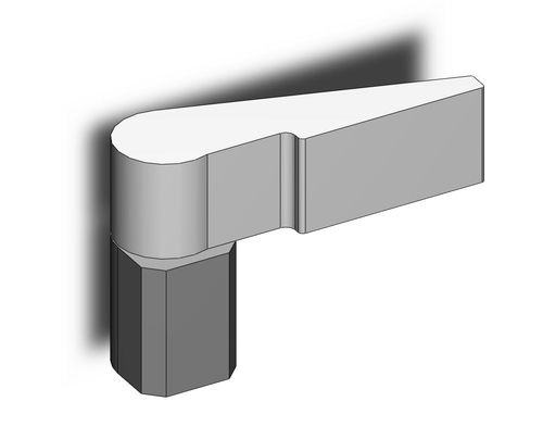 Bisagra invisible - 4.56.1121.3 - Steinbach & Vollmann  GmbH & Co.KG - de acero / soldable / 90°