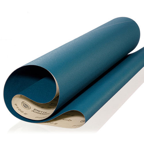 Cinta abrasiva de óxido de aluminio - BW 116 - HERMES - de papel F / resina / ancha