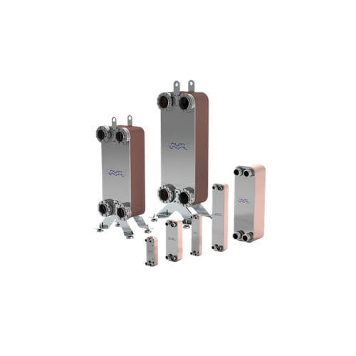 Intercambiador de calor de placas brasadas - CB series - Alfa Laval - líquido-líquido / de acero inoxidable / de cobre
