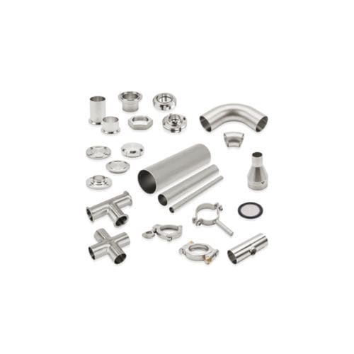 Racor hidráulico - BS 4825 - Alfa Laval - con brida / en T / acodado