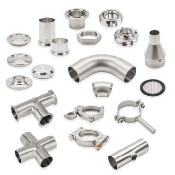 Racor para aguas residuales - BS 4825 - Alfa Laval - de rosca / ISO / ASME BPE