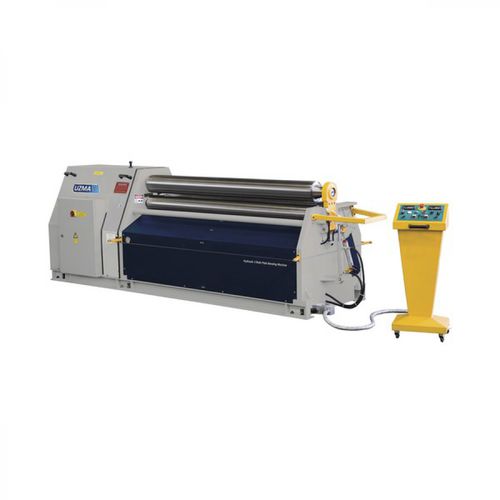 Máquina roladora con 3 rodillos - URM-H line - UZMA Makina San.Tic.Ltd.Sti. - hidráulica / cónica