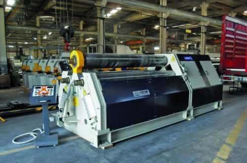 Máquina roladora con 3 rodillos - UHSS-3 Line - UZMA Makina San.Tic.Ltd.Sti. - hidráulica / cónica