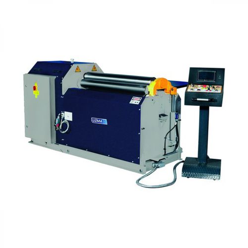 Máquina roladora de 4 rodillos - UR series - UZMA Makina San.Tic.Ltd.Sti. - hidráulica / cónica