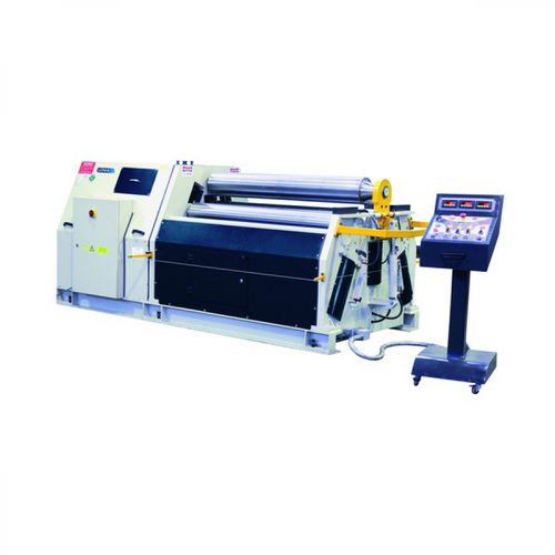 Máquina roladora de 4 rodillos - UHMS-4  - UZMA Makina San.Tic.Ltd.Sti. - hidráulica / cónica