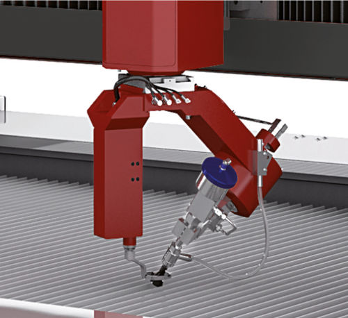 Cabezal de corte con chorro de agua - Waterjet Corporation s.r.l. - 5 ejes / 3D