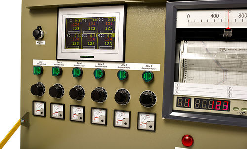Controlador de temperatura con pantalla táctil - TC 1000 - Weldotherm GmbH - programable / de calor / montado en panel
