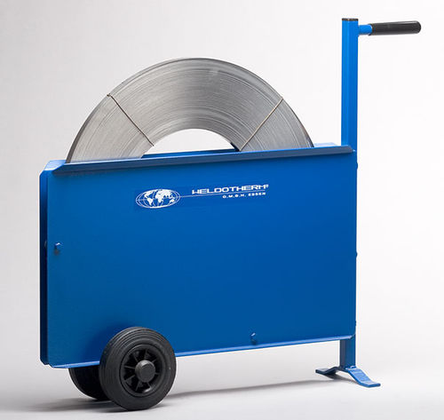 Carro de transporte - Weldotherm GmbH - de metal / portabobinas / con ruedas giratorias