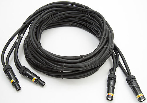 Cable eléctrico de alimentación - Weldotherm GmbH - robusto / con funda de caucho / enfriado por aire