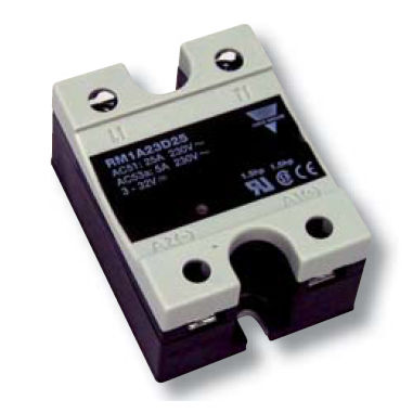 Relé estático 24 V CA - SSR 25 A - Hillesheim GmbH - 110 V CA / 220 V CA / en riel DIN