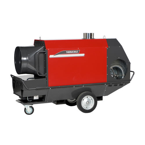 Generador de aire caliente portátil - IMA series - THERMOBILE INDUSTRIES B.V. - a fueloil / con chimenea