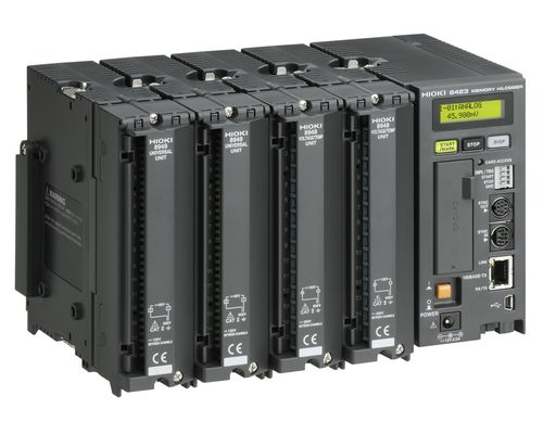 Registrador de datos universal - ±150mV - ±100V, -200°C ... 2000°C, 0 - 1000M pulse | 8423 - HIOKI E.E. CORPORATION - USB / con pantalla / multicanales