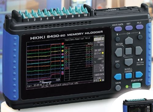 Registrador sin papel - LR8431-20 - HIOKI E.E. CORPORATION - con registrator de datos integrado