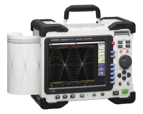 Sistema de adquisición de datos benchtop - max. 20 MS/s | MR8847-01/-02/-03 - HIOKI E.E. CORPORATION - para medición de alta tensión