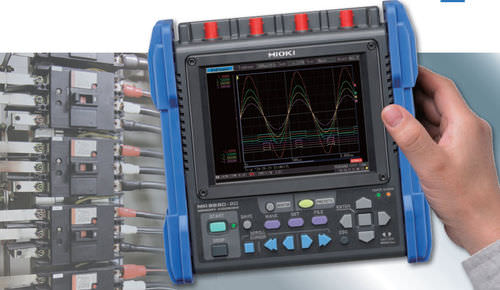 Registrador de datos de tensión - 600 V AC DC | MR8880-20  - HIOKI E.E. CORPORATION - USB / con pantalla / programable