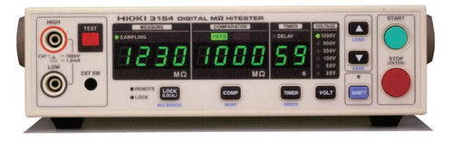 Medidor de resistencia de aislamiento benchtop - 25 - 1000 V, 2 - 2000 MΩ | 3154 - HIOKI E.E. CORPORATION
