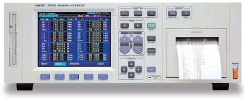 Analizador de red eléctrica - DC- 1 MHz | 3193-10 - HIOKI E.E. CORPORATION - de calidad de la energía / benchtop / con impresora integrada