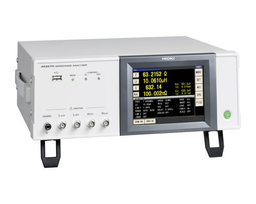 Analizador de red eléctrica - 100 mΩ - 100 MΩ, 4 Hz - 5 MHz | IM3570 - HIOKI E.E. CORPORATION - de impedancia / benchtop