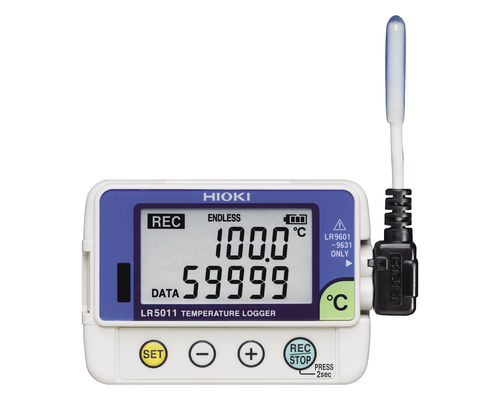 Registrador de datos de temperatura - LR5011 - HIOKI E.E. CORPORATION - inalámbrico / con pantalla / compacto