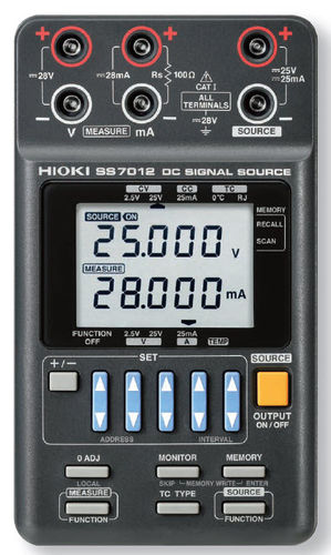 Calibrador de señal - ±2.5, ±25 V | SS7012 - HIOKI E.E. CORPORATION