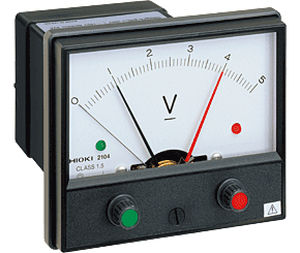 Indicador de tensión - 1 µA res., 10 mV DC | 2104 - HIOKI E.E. CORPORATION - analógico / integrado
