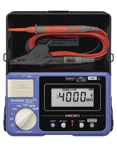 Comprobador de aislamiento - 100 - 4000 MΩ | IR4056-20 - HIOKI E.E. CORPORATION - de continuidad