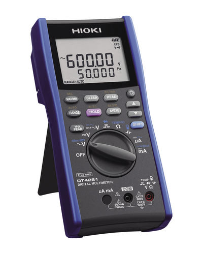 Multímetro digital - 60.000 mV - 1000.0 V AC/DC | DT4281 - HIOKI E.E. CORPORATION - portátil / industrial