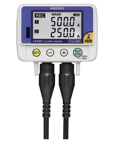 Registrador de datos de corriente - 2ch, 0.5 - 1000A | LR5051 - HIOKI E.E. CORPORATION - USB / con pantalla / programable