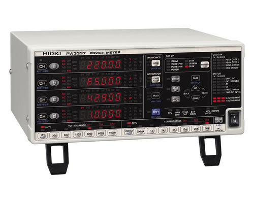 Dispositivo de medición de potencia trifásico - 3P3W, 65A Direct AC/DC, 5000A AC Clamp | PW3336 - HIOKI E.E. CORPORATION