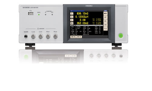 Medidor RCL benchtop - |Z|, L, C, R, DC, 4 Hz - 8 MHz | IM3536 - HIOKI E.E. CORPORATION