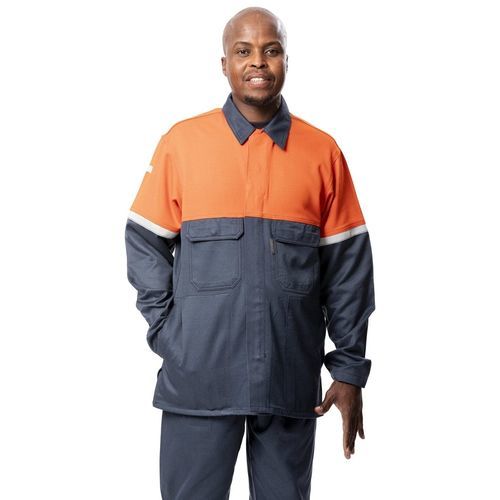 Chaqueta de trabajo - ALU-SAFE DP® - A.J. Charnaud & Co. (Pty) Ltd. - de protección térmica / de tejido / para la metalurgia